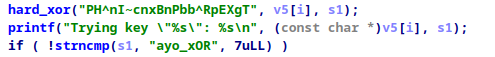 Screenshot: The interesting part is this