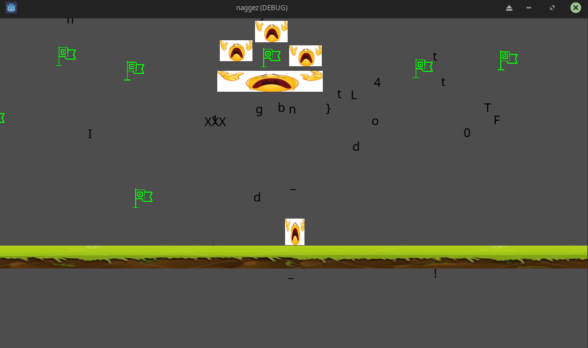 Screenshot: Let's launch our executable then