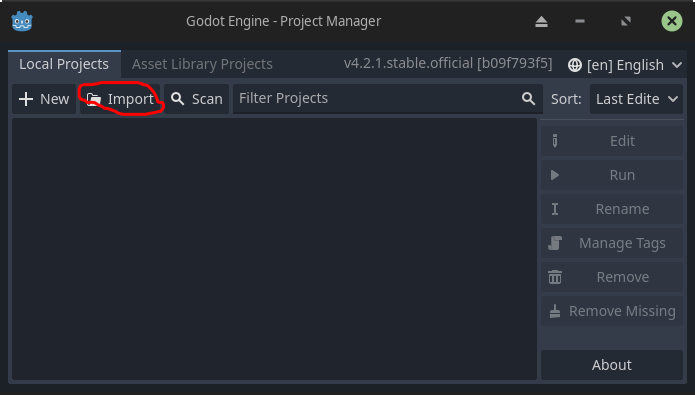 Screenshot: Now how can we open the project files ??? as we can see the Recovery Report , it says Use Godot editorโฆ