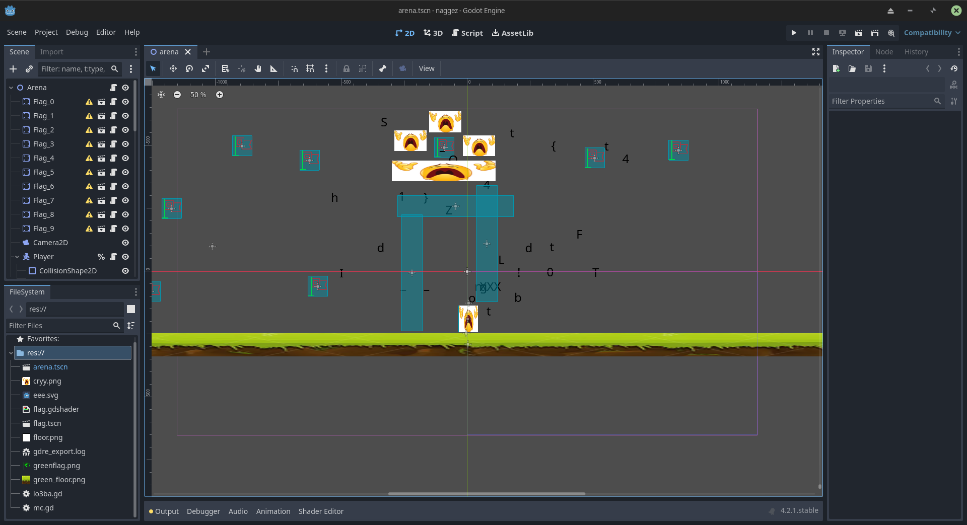 Screenshot: And there we go , we got our project back
